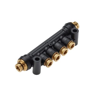 Picture of Air Brake D.O.T. composite & brass push-to-connect fittings - PTC & PTCR - 24M-4-4