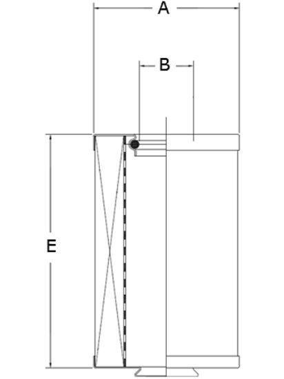 Picture of ParFit™ Interchange and Parker Replacement Element - 370-Z-121A