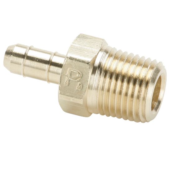 Picture of Brass Pneumatic Hose Barbs for Tubing, Dubl-Barb - 28-5/32-2