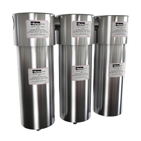 Picture of Finite SN 3-Stage Stainless Steel Filters for Food Contact Applications - 2S10-050 X 4