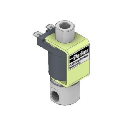 Picture of Parker 3-Way Universal, 1/8" NPT General Purpose Solenoid Valves - 30CU02EV4T2B