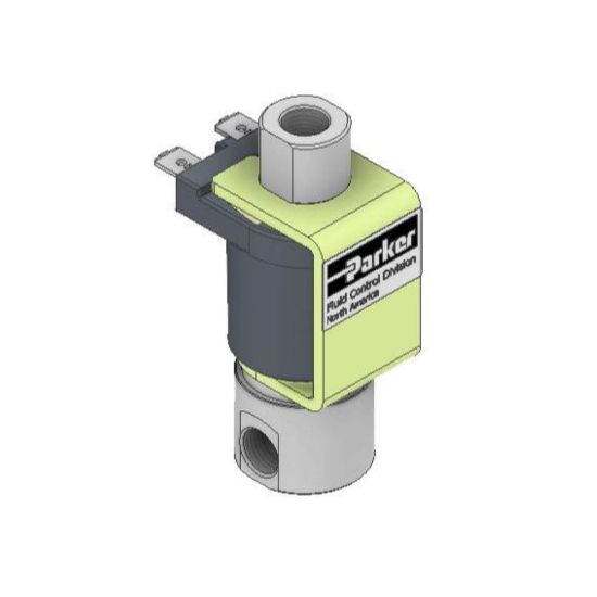 Picture of Parker 3-Way Universal, 1/8" NPT General Purpose Solenoid Valves - 30CU02EV4T2B