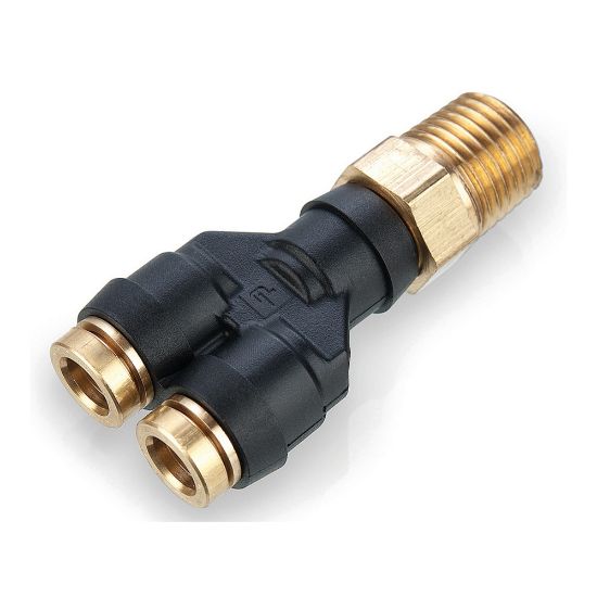 Picture of Air Brake D.O.T. composite & brass push-to-connect fittings - PTC & PTCR - 368PTC-4-2