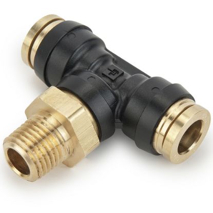 Picture of Air Brake D.O.T. composite & brass push-to-connect fittings - PTC & PTCR - 372PTC-10-8