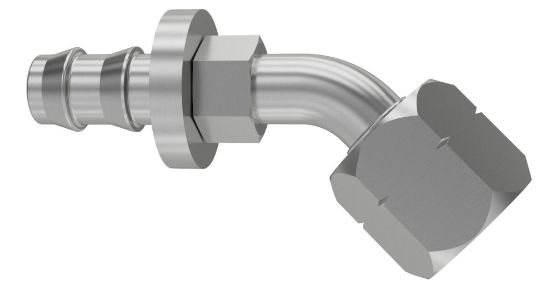 Picture of Push On Field Attachable Hydraulic Hose Fitting - 82 Series Fittings - 37782-6-6