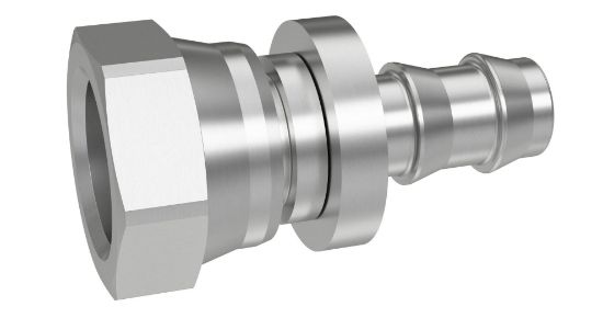 Picture of Push On Field Attachable Hydraulic Hose Fitting - 82 Series Fittings - 37G82-4-4