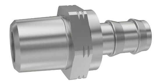 Picture of Push On Field Attachable Hydraulic Hose Fitting - 82 Series Fittings - 39182-6-8B