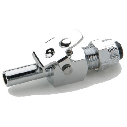 Picture of Chrome plated brass couplers for thermoplastic and soft metal tubing, Poly-tite - 393P-4-4