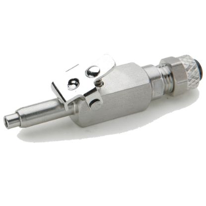 Picture of Chrome plated brass couplers for thermoplastic and soft metal tubing, Poly-tite - 393PDSS-4-4