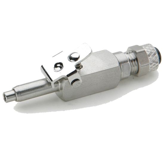 Picture of Chrome plated brass couplers for thermoplastic and soft metal tubing, Poly-tite - 393PDSS-4-4