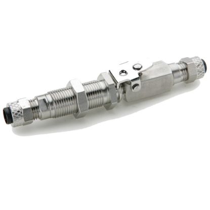 Picture of Chrome plated brass couplers for thermoplastic and soft metal tubing, Poly-tite - 394PDSS-4-4