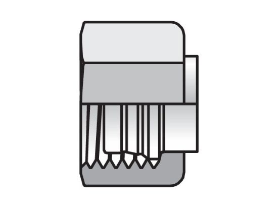 Picture of Intru-Lok Nut, Ferrule, Insert BTI2 - 6 BTI2-B BP