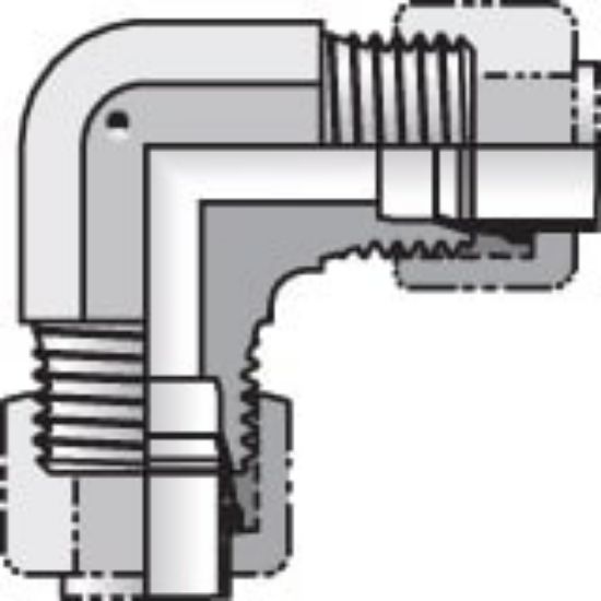 Picture of Intrulok® Brass Flareless Bite Type Fittings - 4 EBI2-B