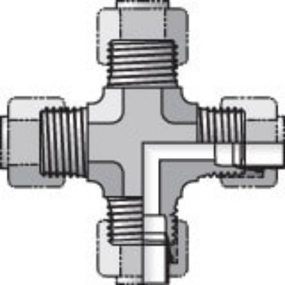 Picture of Intrulok® Brass Flareless Bite Type Fittings - 4 KBI2-B