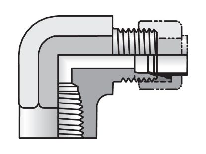 Picture of Intru-Lok 90° Elbow DBI2 - 4-4 DI-B