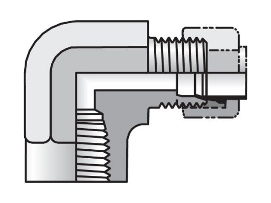 Picture of Intru-Lok 90° Elbow DBI2 - 4-4 DI-B