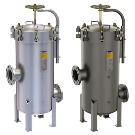 Picture for category FULFLO S MULTI-CARTRIDGE FILTER VESSELS |   CARBON STEEL, 304 & 316 STAINLESS STEEL ASME CODE DESIGNS FOR LIQUID/GAS FILTRATION
