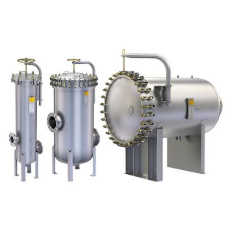 Picture for category FULFLO MP (MEMBRANE PROTECTOR) MULTI-CARTRIDGE FILTER VESSEL 304L & 316L STAINLESS STEEL, ASME DESIGNS FOR R.O. PRE-FILTRATION