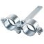 Picture of 5006-4 - Pioneer Breakaway Clamps for 1/2" Body Size Agricultural Quick Couplings with Push - Pull / Double Acting Sleeves