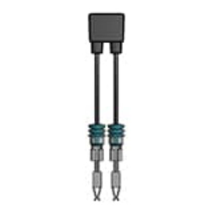 Picture of IQAN addressing and terminating resistor tags - 5030060