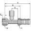 Picture of A/C Clip Air Conditioning Hose Fitting- 1A Series Fittings - 5S1A-8-8-PB