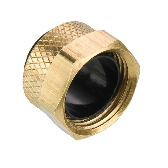 Picture of Brass Compression Fittings for Thermoplastic and Soft Metal Tubing - Poly-Tite. - 61P-4