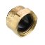 Picture of Brass Compression Fittings for Thermoplastic and Soft Metal Tubing - Poly-Tite. - 61P-4