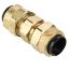 Picture of Brass Compression Fittings for Thermoplastic and Soft Metal Tubing - Poly-Tite. - 62P-6-4