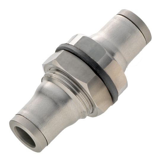 Picture of Push-to-Connect Pneumatic Stainless Steel Fittings - Prestolok PLS - 62PLSBH-6M