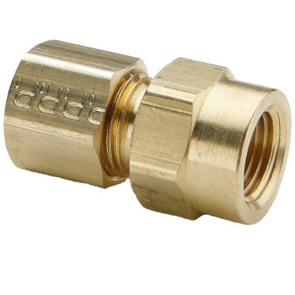 Picture of Inch Brass Compression Fittings - 66C-10-8