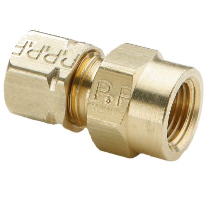 Picture of Brass Compression Fittings, Compress-Align - 66CA-4-4