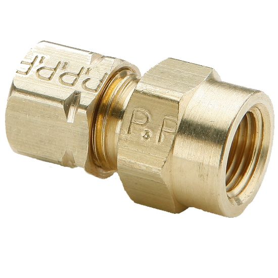 Picture of Brass Compression Fittings, Compress-Align - 66CA-4-4
