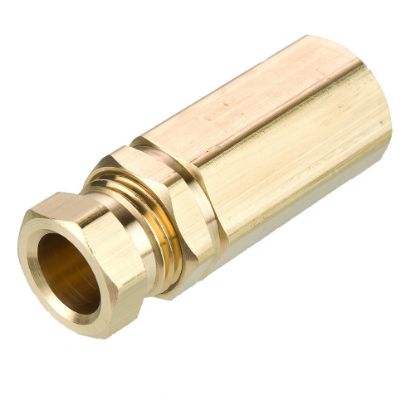 Picture of Brass flareless tube fitting, Hi-Duty - 66HD-2-2