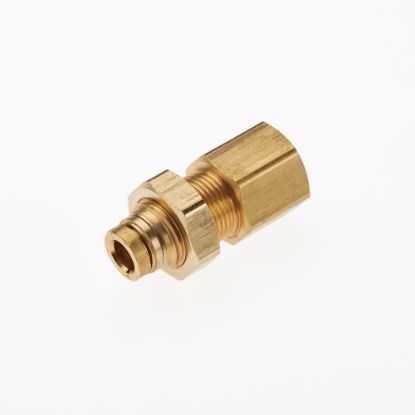 Picture of Air Brake D.O.T. composite & brass push-to-connect fittings - PTC & PTCR - 66PTCBH-4-4