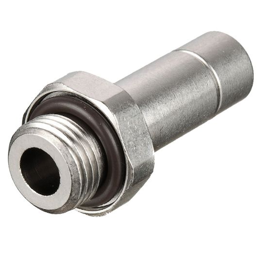 Picture of Electroless Nickel Plated Brass Push-to-Connect Fittings - Prestolok PLM - 68PLMSP-8M-6G