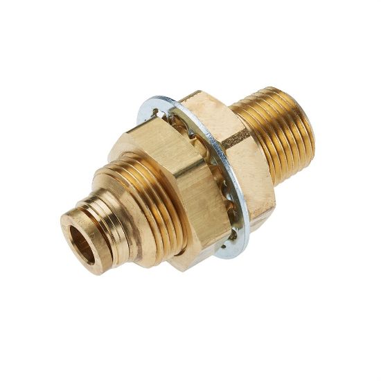 Picture of Air Brake D.O.T. composite & brass push-to-connect fittings - PTC & PTCR - 68PTCBH-6-8