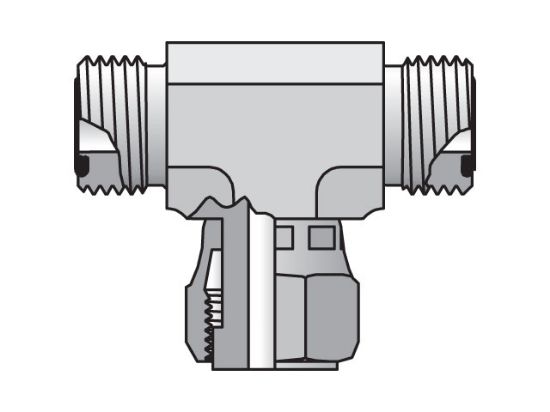 Picture of Seal-Lok ORFS Tee S6MLO - 6S6MLOS BP