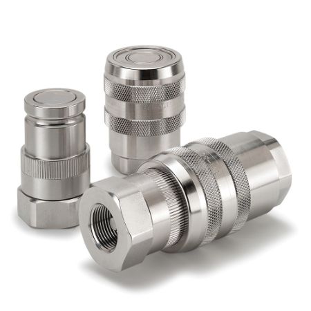 Picture for category Flat Face, High Pressure, Hydraulic Quick Couplings - 71 Series