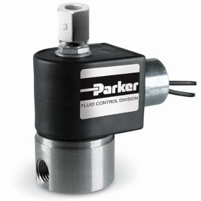 Picture of Parker 3-Way Multi-Purpose, 1/4" NPT General Purpose Solenoid Valves - 71335SN2ANJ1N0C111C1