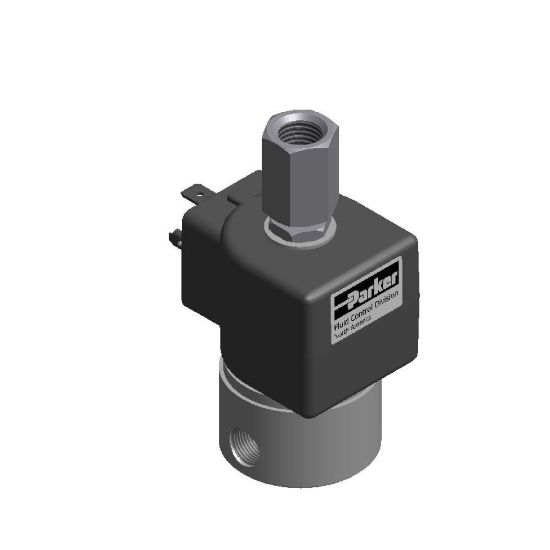 Picture of Parker 3-Way Multi-Purpose, 1/4" NPT General Purpose Solenoid Valves - 71335SN2ANJ1N0D100Q3