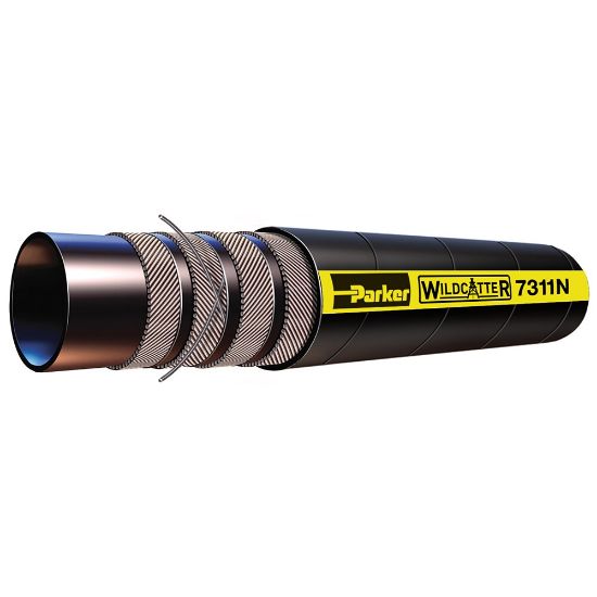 Picture of 7311N-3000 - WILDCATTER® Oilfield Multipurpose Fracking Hose, Series 7311N/7311NXT