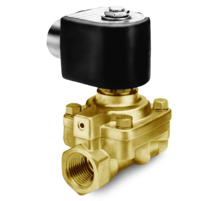 Picture of Parker 2-Way Normally Open, 2" NPT General Purpose Solenoid Valves - 7322GBN99N00N0C111C1