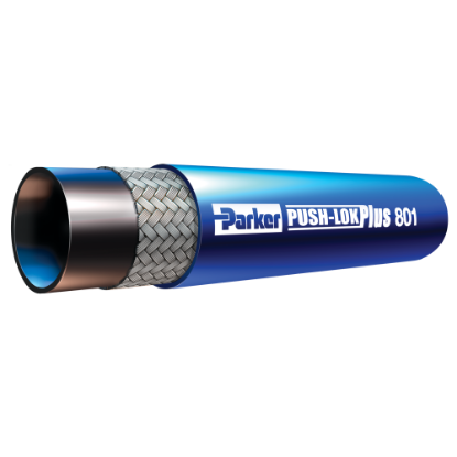 Picture of 801-10-BLU-RL - Push-Lok Plus Multipurpose Hose 200-350 PSI – 801 Hose