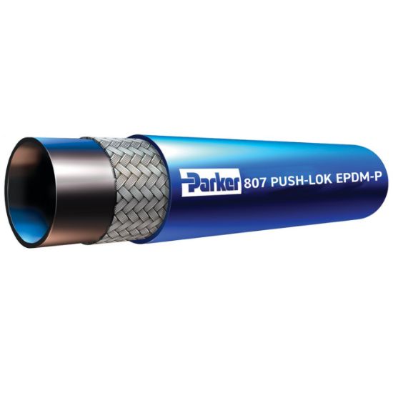 Picture of Push-Lok EPDM-P Hose 100-150 PSI – 807 Hose - 807-10-BLU-RL