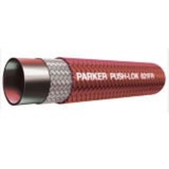 Picture of Push-Lok Fire Resistant Cover Multipurpose Hose 250-350 PSI – 821FR Hose - 821FR-12-BRN