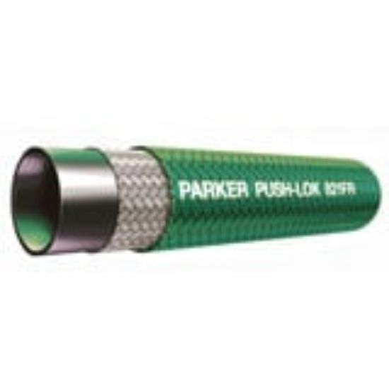 Picture of Push-Lok Fire Resistant Cover Multipurpose Hose 250-350 PSI – 821FR Hose - 821FR-12-GRN