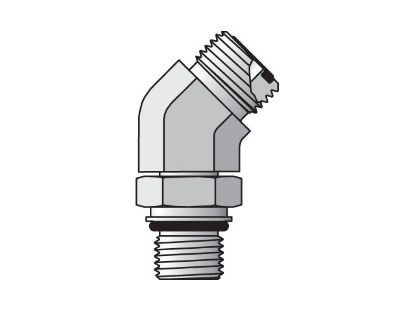 Picture of Seal-Lok ORFS 45° Elbow V87OMLO - 8M18V87OMLOS BP