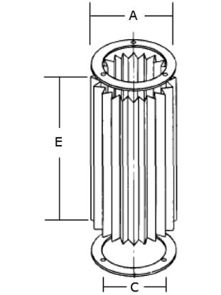 Picture of ParFit™ Interchange and Parker Replacement Element - 909016