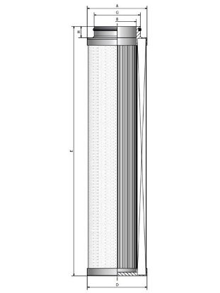 Picture of Replacement Elements - High Pressure 15P-30P-30PD Series - 925831