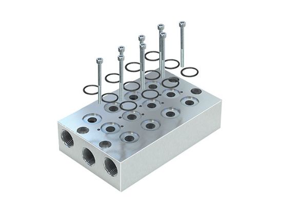 Picture of 9121594805XN - Viking Lite Viking Lite Series P2LBZ 4-way Bar Manifold